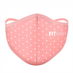 Mascarilla FITmask Pink Dots - Adulto
